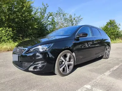 Käytetty Peugeot 308 SW GT-line 131 HP (96 kW) 2016 Musta Farmari