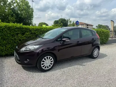 Usado Ford Fiesta Titanium 95 HP (69 kW) 2009 Roxo Citadino