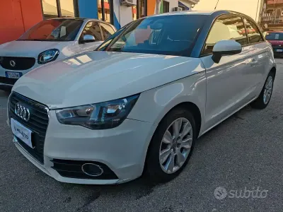 Usata Audi A1 Ambition 105 CV (77 kW) 2010 Bianco Utilitaria