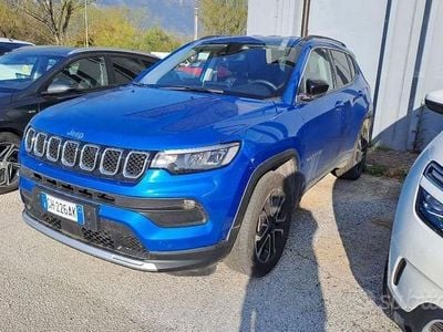 Usata Jeep Compass Limited 190 CV (139 kW) 2021 Blu SUV