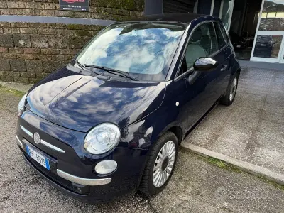 Occasion Fiat 500 Lounge 100 ch (73 kW) 2011 Bleue Berline