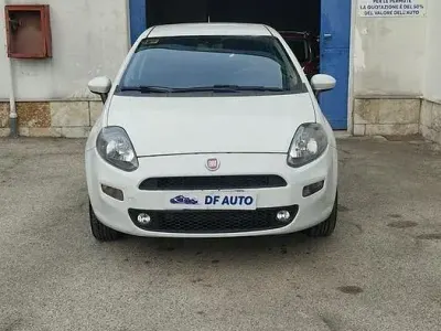 Usata Fiat Punto Lounge 77 CV (56 kW) 2015 Bianco Utilitaria