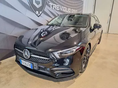 Usata Mercedes A180 Premium 116 CV (85 kW) 2018 Nero Berlina