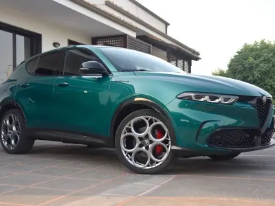Usata Alfa Romeo Tonale Edizione Speciale 131 CV (96 kW) 2022 Verde SUV