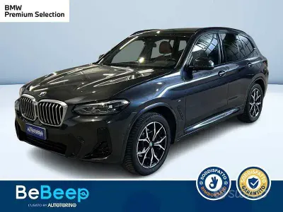 Usata BMW X3 M Sport 292 CV (214 kW) 2022 Grigio metallizzato SUV