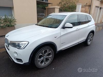 Usata BMW X3 xLine 190 CV (139 kW) 2016 Bianco SUV