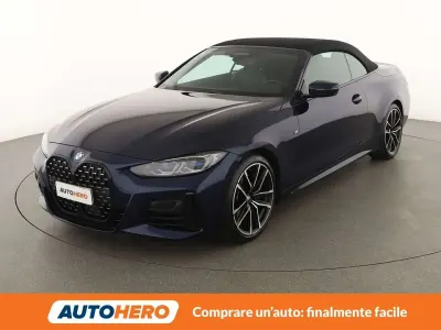 Usata BMW 440 M Sport 374 CV (275 kW) 2021 Blu/azzurro Cabrio