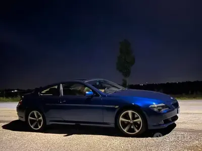 Usata BMW 635 Efficient Dynamics 286 CV (210 kW) 2008 Blu Coupé