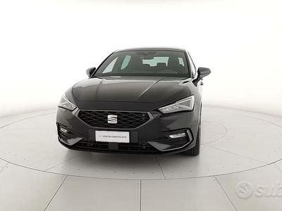 Usata Seat Leon FR 150 CV (110 kW) 2024 Nero Berlina