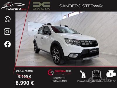 Gebraucht Dacia Sandero Stepway 90 PS (66 kW) 2017 Weiß Limousine