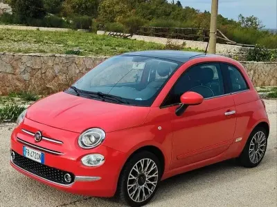 Usata Fiat 500 Lounge 69 CV (50 kW) 2015 Rosso Berlina