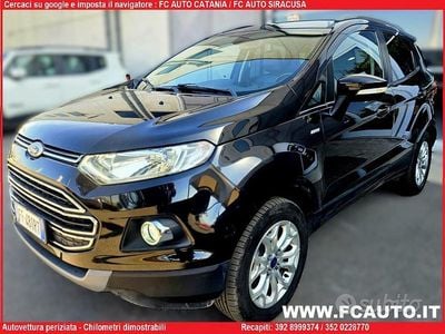Usata Ford Ecosport Titanium S 95 CV (69 kW) 2017 Nero SUV
