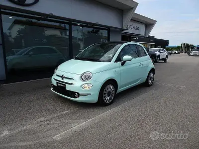 Usata Fiat 500 Lounge 69 CV (50 kW) 2017 Blu/azzurro Berlina
