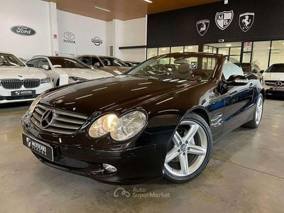 Usata Mercedes SL350 Avantgarde 245 CV (180 kW) 2002 Nero Cabrio