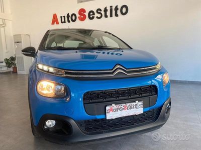 Usata Citroën C3 Shine 101 CV (74 kW) 2018 Blu Berlina