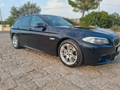 Usata BMW 520 M Sport 184 CV (135 kW) 2013 Blu Station wagon