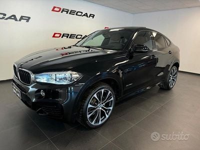 Begagnad BMW X6 M Sport 249 HK (183 kW) 2018 Svart SUV