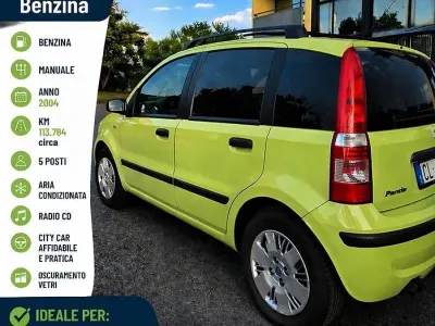 Usata Fiat Panda 2004 Verde Utilitaria