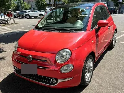 Usata Fiat 500 Lounge 69 CV (50 kW) 2016 Rosso Berlina