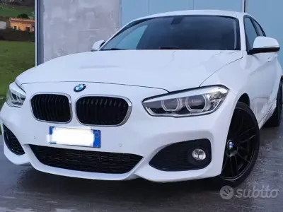 Usata BMW 118 M Sport 150 CV (110 kW) 2015 Bianco Utilitaria