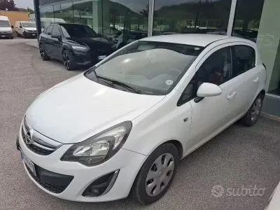 Usata Opel Corsa Sport 75 CV (55 kW) 2014 Bianco Utilitaria