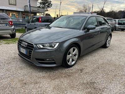 Usata Audi A3 Ambition 105 CV (77 kW) 2013 Grigio Berlina