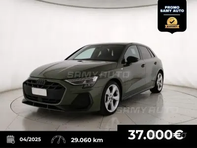 Usata Audi A3 S-Line 150 CV (110 kW) 2025 Verde Berlina