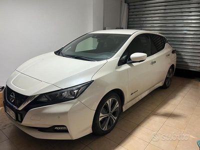 Usata Nissan Leaf 80 kW (109 CV) 2018 Bianco Utilitaria
