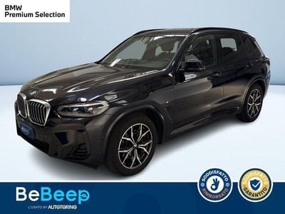 Usata BMW X3 M Sport 190 CV (139 kW) 2022 Nero metallizzato SUV