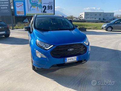Usata Ford Ecosport ST-Line 125 CV (91 kW) 2022 Blu SUV