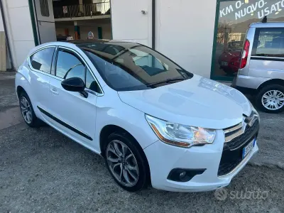 Usata DS Automobiles DS4 So Chic 136 CV (100 kW) 2014 Bianco Berlina