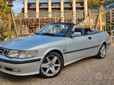 Usata Saab 9-3 Cabriolet 150 CV (110 kW) 2001 Grigio Cabrio