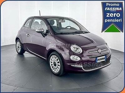 Usata Fiat 500 Lounge 69 CV (50 kW) 2019 Viola Utilitaria