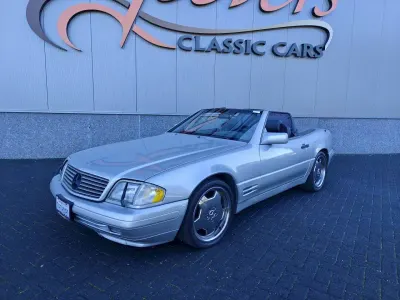 Usata Mercedes SL500 320 CV (235 kW) 1996 Argento Cabrio