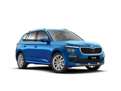 Nuova Skoda Kamiq 116 CV (85 kW) 2026 Blu race metallizzato nero tulipano perl SUV