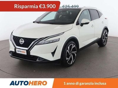 Bianco Usata 2022 Nissan Qashqai Tekna+ SUV | 21.599 € (Ottimo prezzo)