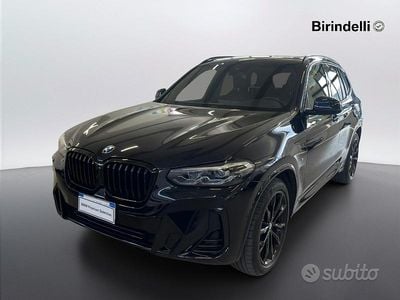 Begagnad BMW X3 M Sport 190 HK (139 kW) 2022 Svart SUV
