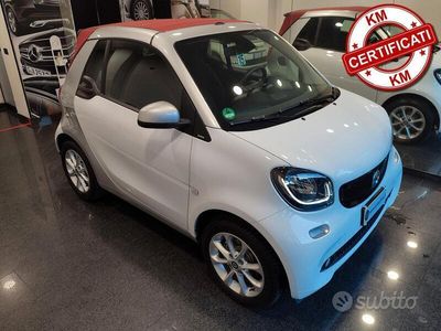 usata Smart ForTwo Cabrio Capote Rossa 1.0 Passion 71cv aut ok neopat