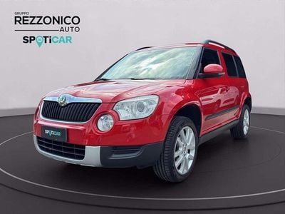 Usata Skoda Yeti Elegance 160 CV (117 kW) 2013 Rosso pastello SUV