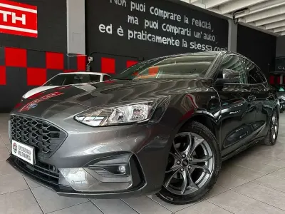 Usata Ford Focus ST-Line 125 CV (91 kW) 2018 Grigio Berlina
