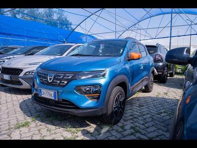 Usata Dacia Spring Comfort Plus 33 kW (45 CV) 2021 Grigio chiaro Utilitaria