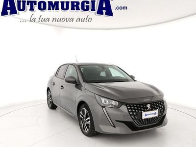 Usata Peugeot 208 Allure 101 CV (74 kW) 2021 Grigio Utilitaria