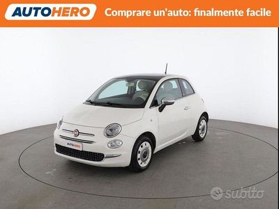 Usata Fiat 500 Lounge 70 CV (51 kW) 2017 Bianco Utilitaria