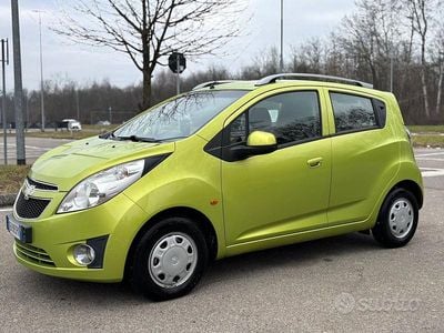Usata Chevrolet Spark 68 CV (50 kW) 2010 Verde Utilitaria