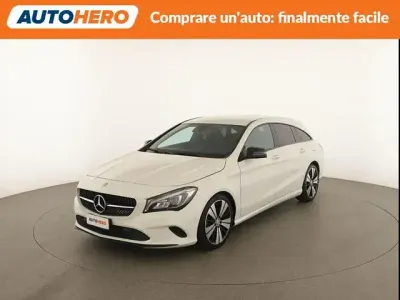 Usata Mercedes CLA200 136 CV (100 kW) 2017 Bianco Coupé