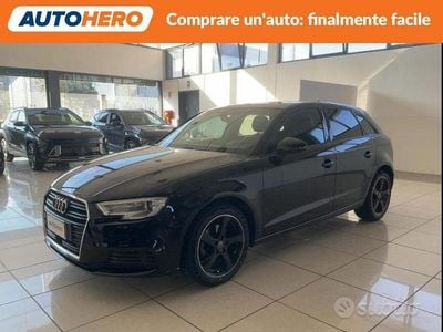 Usata Audi A3 116 CV (85 kW) 2018 Nero Berlina
