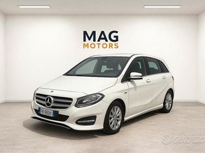 Usata Mercedes B200 Executive 136 CV (100 kW) 2016 Bianco Monovolume