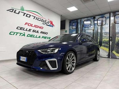 Usata Audi A4 S-Line 190 CV (139 kW) 2020 Blu/azzurro Station wagon