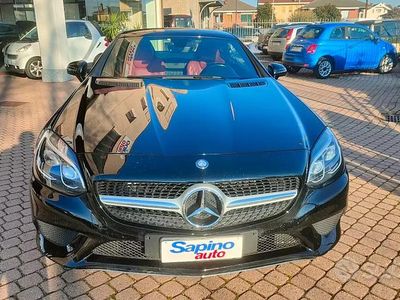 Usata Mercedes SLC180 156 CV (114 kW) 2017 Nero Cabrio