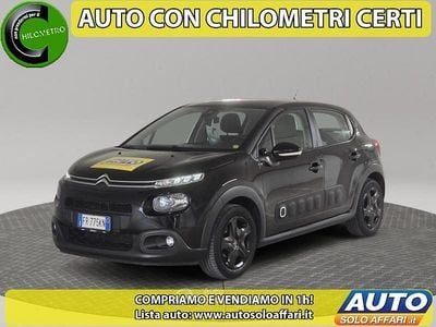 Usata Citroën C3 Feel 82 CV (60 kW) 2018 Nero Utilitaria